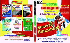 DSSSB prt tgt special education Bilingual English+ Hindi