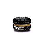 Nish Man Hair Styling Gel, Hair Wax for Men, 07 Gold One, 150 ml | Shine Look | Edge Control | Ultra High Strong Hold | Hair Clay Aqua Wax | Wax Stick Hair | Men's Hair Gel (07 Gold One)