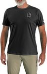 Carhartt Men's Big & Tall Force Sun Defender Lightweight Short-Sleeve Logo Graphic T-Shirt, Black