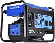 GenTrax 3.85KW Inverter Generator - Portable Petrol Generator for Camping, Emergency Power, and Battery Backup - Quiet Performance, EURO 5 Certified