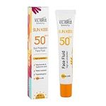 Victoria Beauty Sun Kiss SPF 50 Sunscreen for Face - Face Suncream and Facial Moisturiser with Niacinamide, Hyaluronic Acid and Green Tea, 40ml