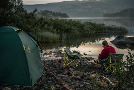 Coleman Kobuk Valley 4 Plus BlackOut 4-Person Dome Tent – Waterproof, Darkened Bedroom