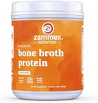 Hydrolyzed Bone Broth Protein Powder - Grass Fed, Pasture Raised | Non-GMO, Paleo Friendly, Gluten Free | Best Value-601 Grams-Great for Weight Management, Digestive System, Healthy Hair & Skin