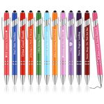 Allfosi Nurse Gift Pens,12Pcs Super Cute Saying Pen for Staff Coworkers Friends Graduated Nursing Students Daughter Sons on Nurses week Nurse's day (Style 3)