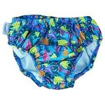 FINIS Reusable Pool Swim Diaper for Babies Swimming Apparel, Fish, 1 Count (Pack of 1)