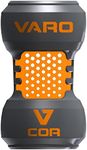 Varo COR Bat Training Weight, 20oz, for Baseball (MLB Authentic) - Classic Weight Feel - Improve Your On-Deck Swings and Power, Cushion Fit Eliminates Abrasion on The Bat - Orange/Graphite