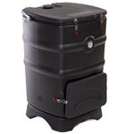 Garden Gear Bio-Heat 110L Thermal Composter with Carbon Filtration External Compost Thermometer & Ventilation System Eco-Friendly Composting Garden & Kitchen Waste (110L Thermal Hot Composter)
