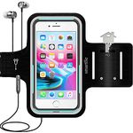 Smartlle Phone Holder for Running, Armband for Cellphone, iPhone 12/12 Pro/12 Pro Max/11/11 Pro Max/XR/XS Pro Max/8 7 6s Plus, Samsung Galaxy A/S/Note, LG, Moto, Up to 6.9ââ‚¬â„¢ââ‚¬â„¢, for Gym, Workout-Black