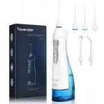 TOVENDOR Electric Water Flosser, Cordless Dental Oral Irrigator