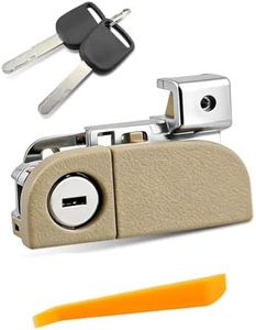 Hulyxayfave 77540-SHJ-A01ZF Glove Box Latch Assembly Fits for Honda Odyssey 2005 2006 2007 2008 2009 2010 with 3.5L V6 Engine, Front Glove Box Door Lock with Keys, Beige
