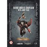 GAMES WORKSHOP 99070101034" Blood Angels Chaplain Figure with Jump Pack