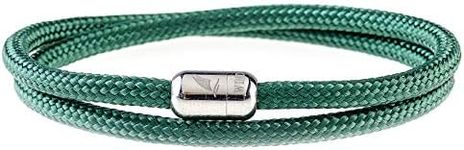 Wind Passion - Paracord Mens Bracelet - Bracelet for Women - Rope Bracelet String With Magnetic Clasp - Wrist Surfer Bracelet - Handmade Surfer Magnetic Bracelets - Sturdy & Waterproof