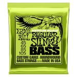 Ernie Ball Regular Slinky Nickel Wound Medium Scale Bass Strings - 45-105 Gauge