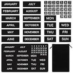 50 Pcs Calendar Magnet Numbers for 