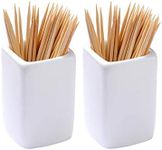 Sizikato 2pcs Simple Pure White Squ