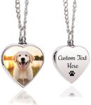 Cupike Personalized Pet Ashes Neckl