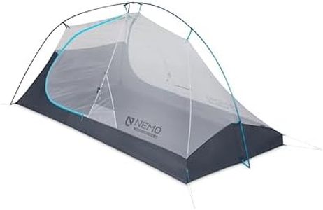 Nemo Hornet Elite OSMO Ultralight Backpacking Tent, Aluminum/Stormy Night, 2 Person
