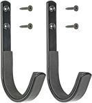 Gun Wall Mount Storage Rack J-Hook Rifle Shotgun Hangers Set - BOOM-10056