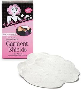 Hollywood Fashion Secrets Garment Shields, Moisture Wicking Sweat Pads, 10 Count