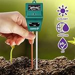 Fosmon Soil pH Tester - 3 in 1 Meas