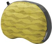 Therm-a-Rest Air Head Inflatable Travel Pillow, Yellow Mountains Large