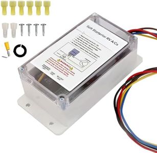 Yuqutum Air Conditioner Soft Starter, Soft Start for RV Air Conditioner, Easy Start an A/C & Appliances on RV Power with a Small Generator, Easy to Install