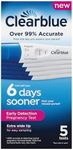 Clearblue Early Detection Pregnancy Test, 5 Count