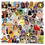 150pcs Funny Meme Vinyl Stickers Pack, Vine Stickers for Laptop, iPhone, Water Bottles, Computer, and Hydro Flask, DIY Decor for Bumper Wall (Meme)