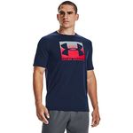 Under Armour Men's Boxed Sportstyle Short-Sleeve T-Shirt, Academy (408)/Graphite, Large