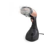 Beldray BEL01552RG-150 Handheld Clothes Steamer - Portable Vertical Garment Steamer, 1100W Wrinkle Remover, 180ml Detachable Water Tank, 30 Second Fast Heat Up, 2-In-1 Fabric & Lint Brush, Rose Gold