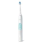Philips Sonicare ProtectiveClean 5100 Plaque Control, Rechargeable electric toothbrush with pressure sensor, White Mint HX6857/11