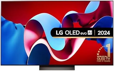 LG evo OLED65C44LA 65-Inch 4K UHD Smart TV, (α9 AI Processor Gen7, Dolby Atmos, Freeview Play and Amazon Alexa, 120Hz), Umber Brown [Model 2024]