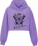 ABSOLUTE DEFENSE One Piece Naruto Fleece Regular Fit Hooded Neck Sweatshirt Hoodie Men Women Lavender Medium