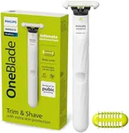 Philips Norelco OneBlade Intimate, Designed for Pubic Grooming, Trim & Shave with Extra Skin Protection, Model QP1924/70