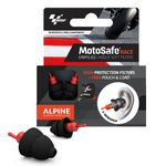 Alpine MotoSafe Race MotoGP™ - Reusable Earplugs for Bikers – Easy to wear with The Helmet - CE & UKCA Certified – 20dB Reduction – Ultra Soft Comfort Filters