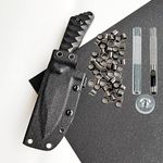 Knife With Kydex Sheaths