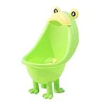 Toddmomy Boy Urinal Groove Urinal for Boys Potty Training Urinal Handles Potty Step Stool Frog Urinal for Boys Potty Trainer Potty Boy Potty Cartoon Training Chair Boy