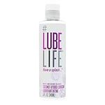 Lube Life 2-in-1 Water & Coconut Oil Based Massage and Lubricant, Massage Oil and Lube for Men, Women & Couples, 8 Fl Oz (240 mL)