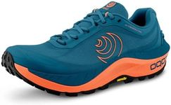 Topo Athletic Men's MTN Racer 3 Comfortable Lightweight 5MM Drop Trail Running Shoes, Athletic Shoes for Trail Running, Blue/Orange, 13