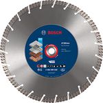 Bosch 1x EXPERT Multi Material Diamond Cutting Disc (for Concrete, Reinforced concrete, Ø 300 mm, Professional Accessory Table Circular Saw, Petrol Saw)