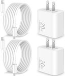 for iPhone 16/15 Pro Max Charger, 20W Fast Charging USB C Charger Block Wall Power Adapter + 6FT USB-C Cable for iPhone 16 Pro Max Plus, iPhone 15 Pro Max, iPad Pro 12.9/11/13 inch, Air 4/5