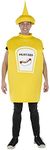 Dress Up America Yellow Mustard Bottle Costume for Kids and Adults - Product Comes Complete with: Tunic and hat (Adult)