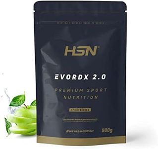 Pre Entreno Potente de HSN Evordx 2.0 | Sabor Manzana 500 gr = 24 Tomas por Envase | 100% Vegano Pre-Workout Sin Azúcar con 300 mg de Cafeína, Aminoácidos, Creatina, Óxido Nítrico