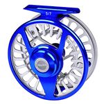 Fly Fishing Reel - Large Arbor Fly Reels - CNC Machined Aluminum Alloy Body - 5/7/9/10 Wt