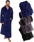 Ross Michaels Mens Long Robe - Full