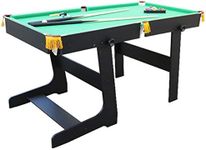 Walker & Simpson Premier 5ft Folding Pool Table Green