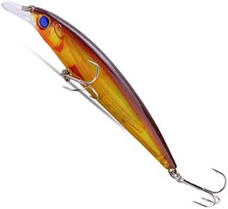 Sougayilang Minnow Fishing Lures Crankbaits Set Fishing Hard Baits Swimbaits Boat Topwater Lures for Trout Bass Perch Fishing-Type 2
