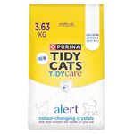 Tidy Cats Tidy Care Alert Cat Litter, Non-Clumping Silica Crystals - 3.63 kg Bag