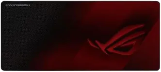 ASUS ROG Scabbard II Extended Gaming Mouse Pad | Nano Technology Smooth Glide Tracking | Protective Coating for Water, Oil, Dust-Repelling Surface | Anti-Fray Flat-Stitched Edges | Non-Slip Rubber Bas
