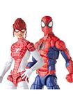 Hasbro Marvel Legends Series Spider-Man 6-inch Spider-Man and Marvel’s Spinneret Action Figure 2-Pack, Includes 10 Accessories, Multicolor (F3456)